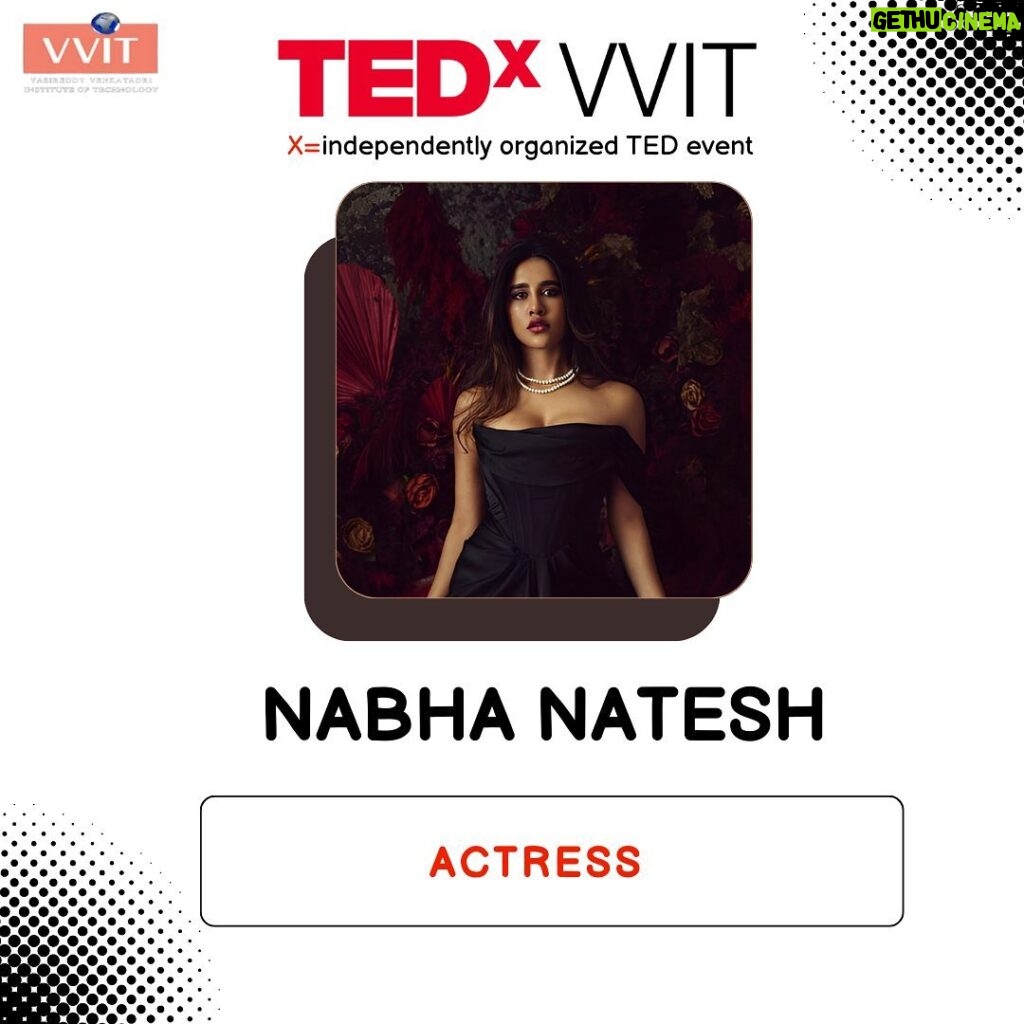 Nabha Natesh Instagram - She's more than an actress; she's a symbol of boundless potential. A proud graduate in Information Technology from N.M.A.M. Institute of Technology(NMAMIT) in Nitte,Karnataka, her story is a tribute to versatility.