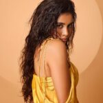 Nabha Natesh Instagram - attitude update: go gold or go home ! 💛💛💛💛💛💛💛💛💛💛💛💛💛💛💛💛💛 : : : Outfit: @arokaofficial Styling: @sandhya_sabbavarapu @team_sandhya Styling team: @prekshadhakad_ @styled_bysonali_ Photography: @pranav.foto Hair: @crafted_hair_by_her Makeup : @sonalsethiamakeup Managed by : @theblinders.in