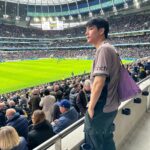 Nachat Juntapun Instagram - ขอบคุณ อั๋งเปา ตั๋วดู สเปอร์ส จาก @artiwara ❤️ White Hart Lane