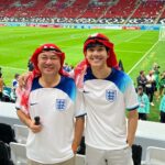 Nachat Juntapun Instagram - วันนี้ถูกคู่เเล้ว เเค่นั่งตรง เซเนกัล ❤️ 🏴󠁧󠁢󠁥󠁮󠁧󠁿 vs 🇸🇳 #worldcup2022 Al Bayt Stadium