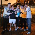 Nachat Juntapun Instagram - ยินดีกับเพื่อนรัก @jackfanchan กับน้อง @baihmon.kj อ้วนรักใบหม่อนมาก ตั้งเเต่คุยเเรกๆ มา ญป ขึ้นเครื่องก็ร้องไห้ คถใบหม่อนละ งานเเต่งขอเป็นเพื่อนเจ้าบ่าวนะจ้า รูปสุดท้าย คอมเม้นการถ่ายรูป ของ @jaturong_p หน่อย