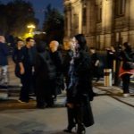 Nadine Lustre Instagram - Actress #NadineLustre explores #YohjiYamamoto’s spring - summer 2024 collection in Paris’ city hall, featuring avant-garde eveningwear in his signature black palette, peaked shoulders, deconstructed textiles, and distinctive embellishments. Click the link in the bio to stay updated on the latest fashion week stories, and to follow along on all the best #ParisFashionWeek moments with our correspondents and editors. Photographed by @martsromero, @odiethethiiird, @anzhizon.