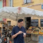 Nadine Lustre Instagram - bike day Luberon, Provence