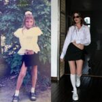 Nadya Dorofeeva Instagram - Правильно кажуть, що фундамент освіти, звичок, смаків - закладається в дитинстві . Дивлюся на те, як змінився мій стиль і ржу, бо ніяк 😂😂😂