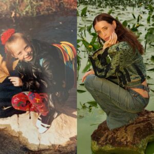 Nadya Dorofeeva Instagram - Правильно кажуть, що фундамент освіти, звичок, смаків - закладається в дитинстві . 
Дивлюся на те, як змінився мій стиль і ржу, бо ніяк 😂😂😂