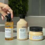 Nah Cardoso Instagram - A temporada solar vem aí, bora falar de cuidados com os cabelos? Para reparar os danos causados pelo sol, na minha rotina de verão não pode faltar a linha #AbsolutRepair de @lorealpro_education_brasil que restaura os fios instantaneamente, deixando o cabelo mais resistente, liso e brilhante. ✨ Me conta aqui quais são seus cuidados no verão! 💛 *Publi