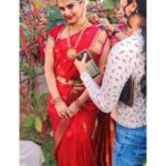 Naina Ganguly Instagram - When your heart and outfit embody pure love for traditions. ❤️ Some behind the scene moment from #Pranayam.