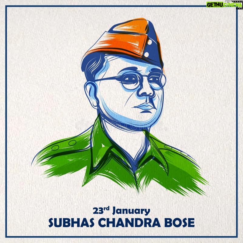 Naina Ganguly Instagram - 23rd January,1897, A Hero was born with a Dream Of Free India , Salute To Our True Hero Netaji Subhash Chandra Bose on his 127th Birth Anniversary.... Jai Hind๐๐งก๐ค๐๐ฎ๐ณ
