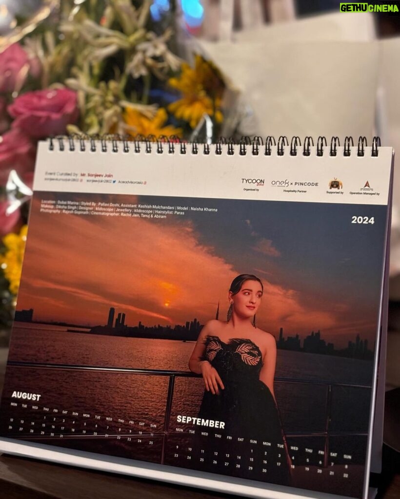 Naisha Khanna Instagram - about last night’s calendar launch 🤍 wearing: @vesture.sk #ootd #ootn