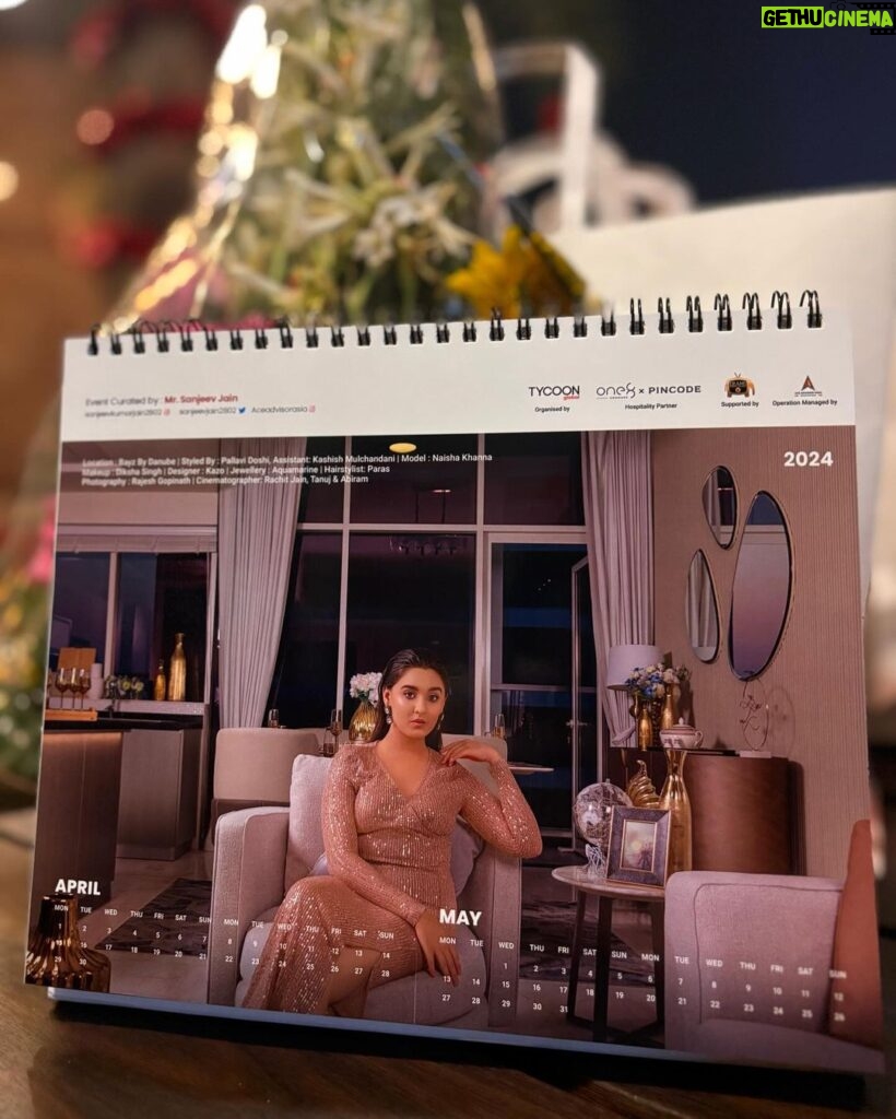Naisha Khanna Instagram - about last night’s calendar launch 🤍 wearing: @vesture.sk #ootd #ootn