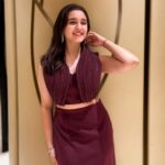 Naisha Khanna Instagram - finest young actress of the year, 2023🤍 thankyouu 🧿 👗- @the_adhya_designer #ootd #award #awardwinning #fashion #actor #awards #foryou #instagood #foryoupage JW Marriott Mumbai Sahar