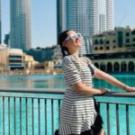 Naisha Khanna Instagram - 🤍☀️🖇️ wearing: @meeamifashion hair: @parasmakeover #dubai #uae #burjkhalifa #ootd Burj Khalifa,Dubai,U.A.E