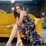 Naisha Khanna Instagram – 🖤🐆

Wearing : @meeamifashion 
#collab #ootd