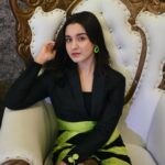 Naisha Khanna Instagram - more issues than vogue 🫢🖤💚 👗: @meeamifashion 📸: @ankitsahu8589 #collab #ootd #fashion #fyp #explorepage #naishakhanna