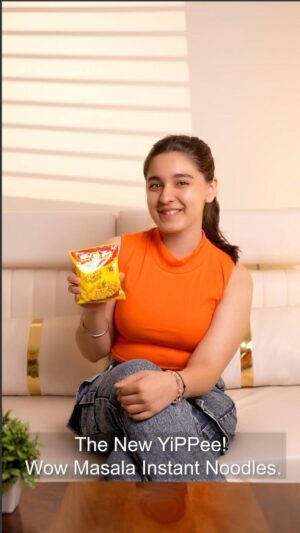 Naisha Khanna Instagram - Spicing up my chill days at home with the sensational YiPPee! Wow Masala 🍜✨ Dive into the masaledaar journey with ‘Zyada Masala, Behtar Masala’ and add an extra zing to your noodle game. It’s more than noodles, it’s YiPPee Wow Masala! 

#PerfectNoodleRecipe #YiPPeeWowMasala #MasalaMagic #TasteTheWow #SunfeastYiPPee #YiPPeeIndia #Collab