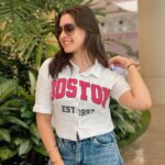 Naisha Khanna Instagram – That airport feeling>>✈️💙

#airport #ootd Terminal 2, Chatrapati Shivaji International Airport, Mumbai