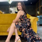 Naisha Khanna Instagram – 🖤🐆

Wearing : @meeamifashion 
#collab #ootd