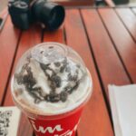 Naisha Khanna Instagram - living the coffee moment after a hectic shoot day 🤎 #coffeegram #coffeetime Tim Hortons