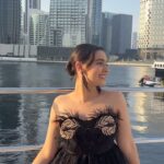 Naisha Khanna Instagram - 💙🌟🧿🥂 #reels #reelsinstagram #ootd #dubai #2024 #newyear #explorepage , dubai , new year , 2024