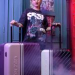 Naisha Khanna Instagram - We all love travelling, but @nasher_miles ‘s suitcases make it even better!🤍 🎥Team: @s3.mumbai ✨ #Travel #Luggage #Lightweight #AttractiveColours #readyformore #suitcase