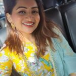 Nakshathra Nagesh Instagram – Wedding season #carfies ❤️