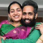 Nakshathra Nagesh Instagram – The only photo we managed to take amidst all the celebration ❤️ #blessed #pongal2024 #NakshuFoundherRagha