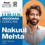 Nakuul Mehta Instagram - Meet our host and favourite dost! Someone whose presence lights up the entire crowd and someone who since forever has been the charm of our conferences, he's the one and only - @nakuulmehta❤️ Grateful to host a family member jo hame bade acche lagte hai😋🥰 Gear up for a phenomenal ceremony as it's hosted by one of our very own! _____ #nakuulmehta #iimunconclave #vadodara