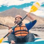 Nakuul Mehta Instagram - When the good folks at @discoverychannelin reached out for a show which was to be shot at 14,000 ft above sea level, would take only 4 days of back breaking travel and 16 hours of non stop shoot which involved no time for acclimatisation (owing to my schedule), scouring for our own ingredients, cooking the most delicious barley risotto/ khichdi with smoked chutney and sharing poetry & life in a remote village in Spiti with an artist & chef I’m very fond of @ranveer.brar, it took me precisely 7 and half seconds to say YAAAAAS! I promise you the warm shower which was had after the shoot of this insane ep was the hardest shower to get out off. I could feel my bones, joints and tissues like I never have before and yet I would do this again in a heartbeat. Phenomenal team @endemolshineind helmed by @fynnicky and series directed by my Damone @gopikrishnan.nair who I’m so proud off.. ❤️ Some more friends who were part of this cray ride @priyamsaha & Aswin! The good folks @bazinga_ent for making sure I don’t miss my red eye or connecting pass @dtejuja @divya.chaturvedi28 And mostly two gentlemen who were my personal Schumacher & Hamilton in this insane ride to and fro Spiti @warrior_4343 & Ashwani. That’s another episode in itself and must be shared someday! The episode drop TONIGHT at 9 on @discoveryplusin & @discoverychannelin 🔥 I insist you watch :) Spiti Valley