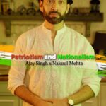 Nakuul Mehta Instagram – There is a difference between a patriot and a nationalist. देशभक्ति और राष्ट्रवाद में फ़र्क है। @ajax.singh and i come back for a special poem on our 77th Independence Day ❤️🇮🇳

“Patriotism vs Nationalism”
लेखन: @ajax.singh 

#DialoguesOfDemocracy 
#happyindependenceday🇮🇳