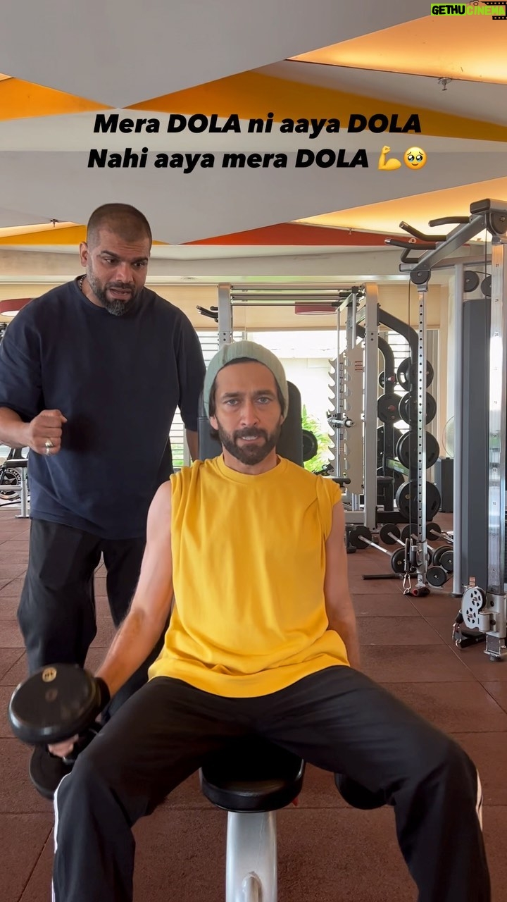 Nakuul Mehta Instagram - I’m SORRY @farhan.gymfreak 💪