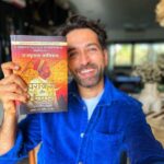 Nakuul Mehta Instagram - This morning was spent in the very distinguished company of some home made poha, Italian cappuccino and my retired veteran’s FIRST COPY of his Hindi adaptation of his coffee table book, ‘Guns And Glory, Rajputana Chronicle’ -> Parakram Aur Parampara! For someone who begins his work day at 5 am everyday, come rain or shine, addressing him as retired may not be entirely factually correct. I’ve seen him over the past two decades most passionately drown himself in his research and quest of finding & authenticating stories which are gloriously captured in this book. To anyone who is a history aficionado or is drawn to stories from the yore, this must be owned and preserved. I invite you to share my old man’s work of passion and it would mean so much to us if you did decide to give his book a read. @captain_pratap_mehta …………. The book, *Parakram aur Parampara* (Hindi), are historical memoirs of the lesser known rulers and nobles from Rajputana, with their culture and heritage is available at the Notion Press / Amazon online store. Link in my BIO