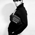 Nam Yoon-su Instagram – 울 대표님 작품 @kimjanghwan .🥸. 
#광고 #celinehomme