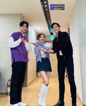 Nam Yoon-su Instagram - #엠카운트다운 우리 병찬이와 함께 🥳.