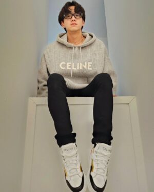 Nam Yoon-su Instagram - 🤓.
#CELINEBYHEDISLIMANE #광고