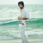 Namish Taneja Instagram - The voice of the sea speaks to the soul 🌊🌊💙 #allbecauseofmyfans Candolim Beach, Goa