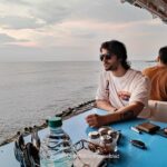 Namish Taneja Instagram - Vibe matters 😎 . . #allbecauseofmyfans @purplemartinigoa Purple Martini at Sunset Point, Goa