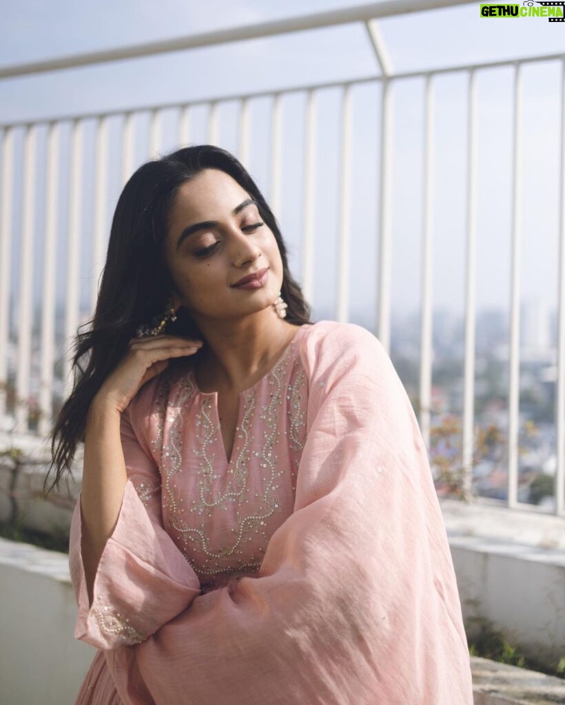 Namitha Pramod Instagram - ✨ 📷: @premsampaul Wearing : @zuleiha_by_shehazeen Styled by : @rashmimuraleedharan Accessories: @pureallure.in
