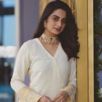 Namitha Pramod Instagram - Thank you Thrissur for all your love ❣️✨ Wearing : @lisdesigns.in Accessories: @pureallure.in Styled by : @rashmimuraleedharan Captured by : @her_captain__ #inaguration2021