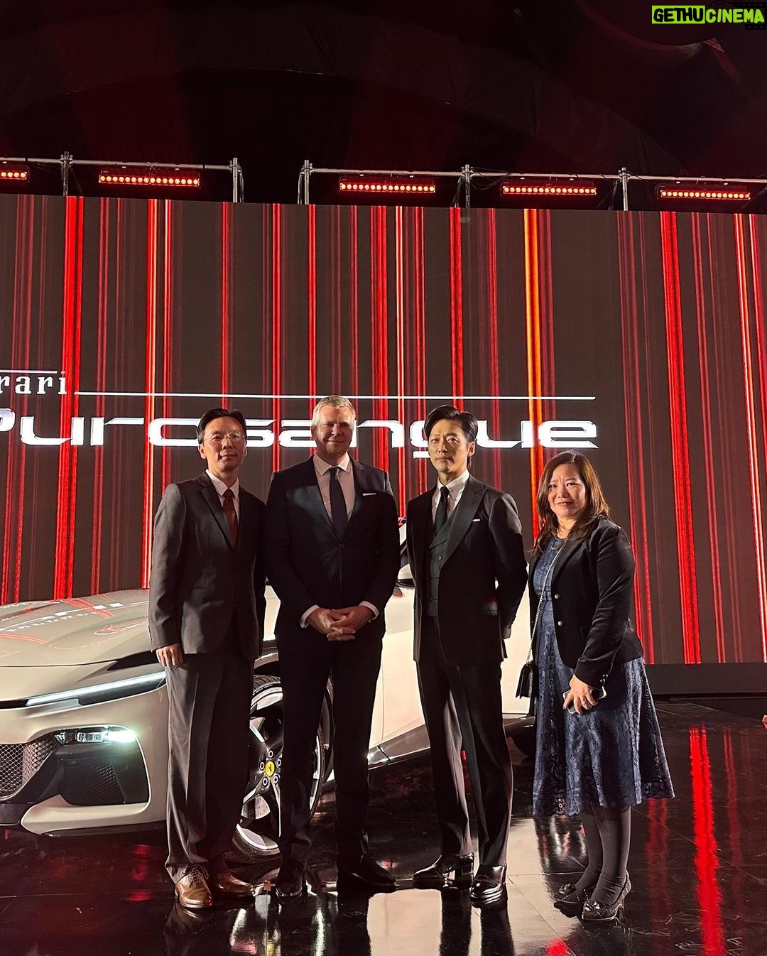 Namkoong Min Instagram - Thank you for inviting me @ferrari.fmk