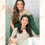 Namrata Shirodkar Instagram - 💚💚💚 Outfit: @thesaffron_house Jewellery: @pmj_jewels Decor: @maruvamm @kollaavinash Shoes: @septembershoes