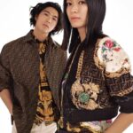 Nana Eikura Instagram - NANA EIKURA, @kento_kaku In @fendi With @harpersbazaarjapan Styling @miyuki_blue @arata0719 Hair @kenichiforsenseofhumour Makeup @sadaito