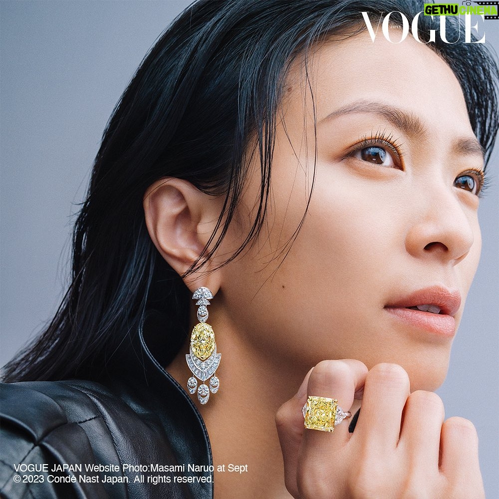 Nana Eikura Instagram - @voguejapan @graff #voguepromotional
