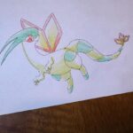Nanase Nishino Instagram - いちばん好きなポケモン⭐️ せいれいポケモンの、フライゴン。 背中に乗って空を飛べたらいいなぁって小学生の頃 思ってた。 なんとなく、とくこうが強いかと思ってたら 大人になって、意外とぶつりタイプの攻撃が強いとわかった！