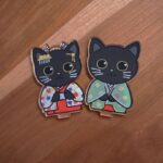Nanase Nishino Instagram – このあとは「大奥」！ぜひぜひ〜

倫子とお品
(公式グッズ😺にゃんこver.かわいい😺)

困難も、ふたりで支え合って乗り越えてきた！