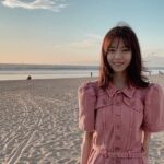 Nanase Nishino Instagram - Santa Monica🏖 真っ白な砂浜に座って、夕陽が沈むのをのんびり見ました✨ 年明け早々 しんどいなと思っていたらインフルエンザでした 油断してました… みなさんもお気をつけ下さい！