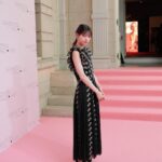 Nanase Nishino Instagram - Giambattista Valli x H&M のエクスクルーシヴ・ディナーに行ってきました。 世界観めちゃめちゃ素敵でした〜🥰 Giambattista Valli × H&M @hm #project🖤