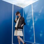 Nanase Nishino Instagram - Onitsuka Tiger 2020 S/S ショー会場にて リハーサルの見学をさせていただきました🏃‍♂️🏃‍♂️本番も見たかった…！ 青い競技用トラック クールでした🐯 #onitsukatiger