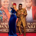 Nancy Isime Instagram - T R A I L B L A Z E R🏆 Still basking in the beauty that is Last Sunday Night💙 These slides only tell a fraction of how blessed I felt and still feel🦋 Shoutout to my Day 1’s, My OG’s before IG @vokepetra @fugganugga @kunleremiofficial (Congratulations fellow trailblazer😁) To the dream team: @bibyonce @dv_hairsalon @officialphotofreak @johneke_ Thank you for adding so much beauty to an already beautiful day💙 For the congratulatory messages, comments, Stories/post, you guys have showered me with since Sunday, Thank You!🥰 God remains the Greatest🙏🏽