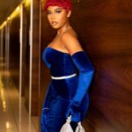Nancy Isime Instagram - The Actual BLUEPRINT 🦋 #SilverBirdManOfTheYearAwards #NollywoodTrailblazerAwardRecipient #BRB,IHaveMoreToShareWithYouGuys🥰