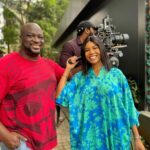 Nancy Isime Instagram – Last Thursday of the month and a good day to throwback to Life during production of my 1st project of 2024❤️ 

#LifeOfAnActor 
#SetLife